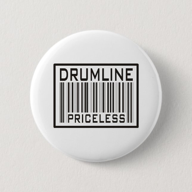 Badge Rond 5 Cm Drumline inestimable (Devant)
