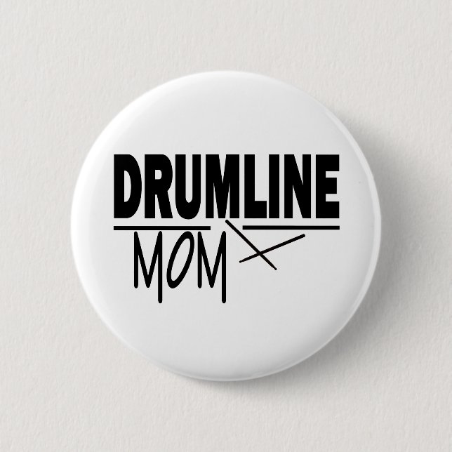 Badge Rond 5 Cm Drumline Maman (Devant)