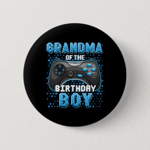 Badge Rond 5 Cm Du Jeu Vidéo Correspondant Garçon Anniversaire Ann