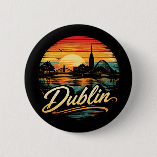Badge Rond 5 Cm Dublin