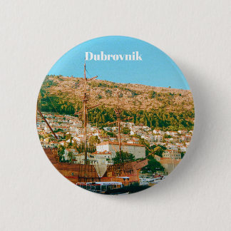 Badge Rond 5 Cm Dubrovnik - Croatia