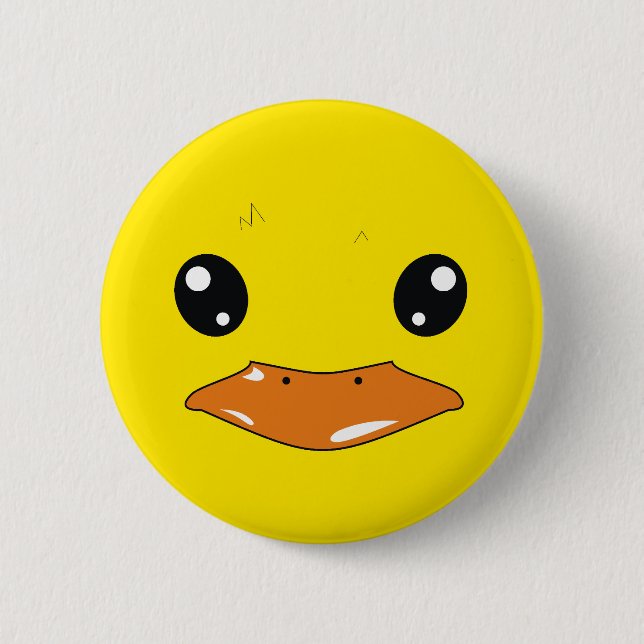 Badge Rond 5 Cm Duck (Devant)