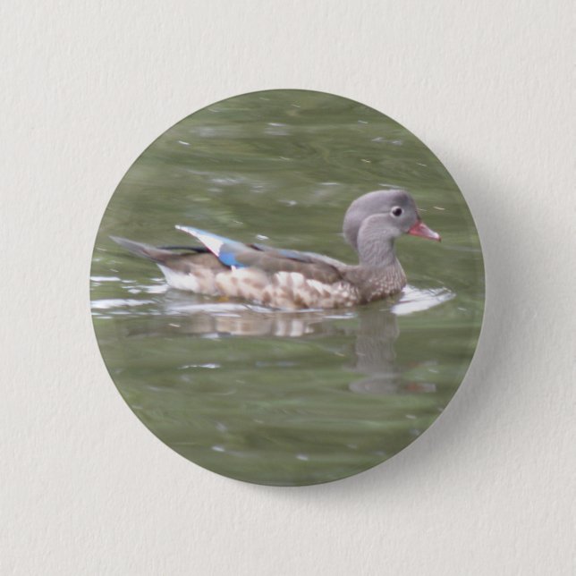 Badge Rond 5 Cm Duck on the Lake Button (Devant)
