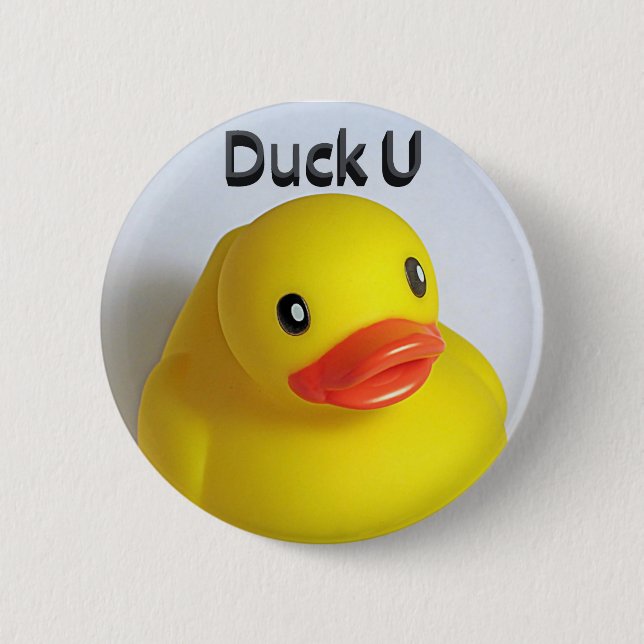 Badge Rond 5 Cm Duck U (Devant)