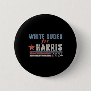 Badge Rond 5 Cm Dudes For Harris Harris Waltz 2024 Election Kamala