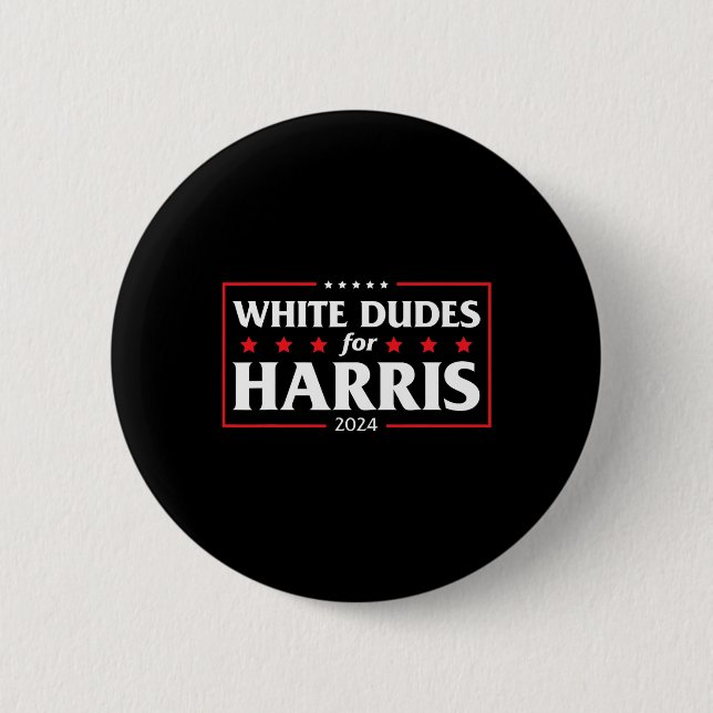 Badge Rond 5 Cm Dudes Pour Harris-kamala 2024 (Devant)