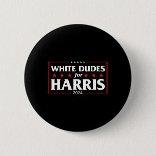 Badge Rond 5 Cm Dudes Pour Harris-kamala 2024