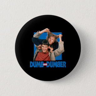 Badge Rond 5 Cm Dumb Et Dumber - Lloyd Christmas Et Harry Dunne