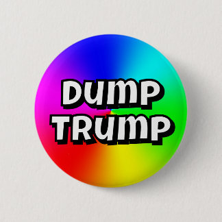 Badge Rond 5 Cm Dump Trump