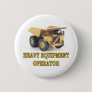 BADGE ROND 5 CM DUMPTRUCK