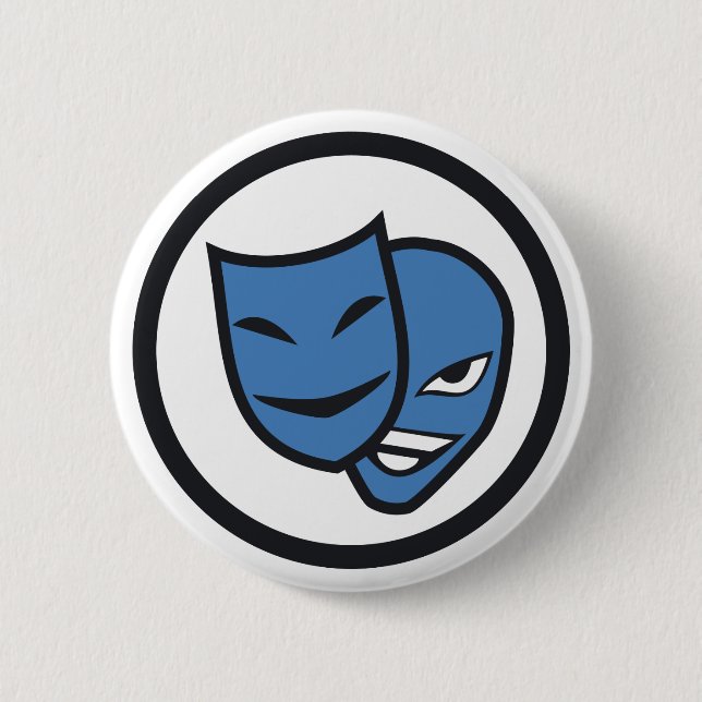 Badge Rond 5 Cm Duperie (Devant)