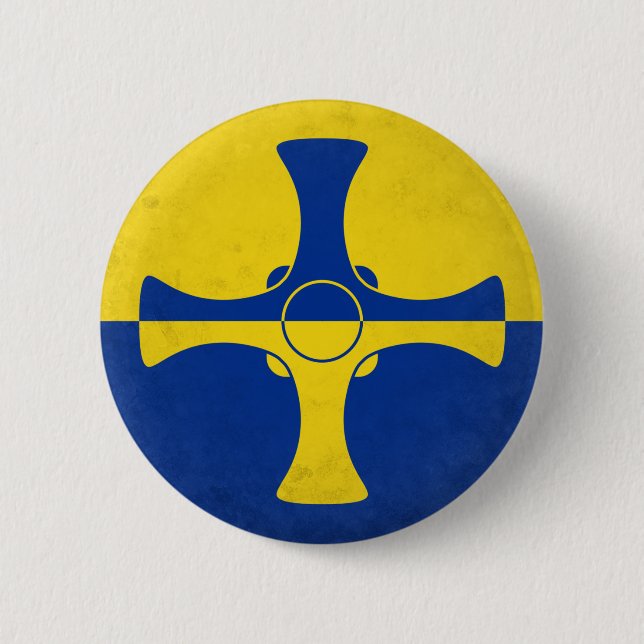 Badge Rond 5 Cm Durham (Devant)