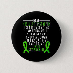 Badge Rond 5 Cm Dystrophie Musculaire Sensibilisation Je Reviens E