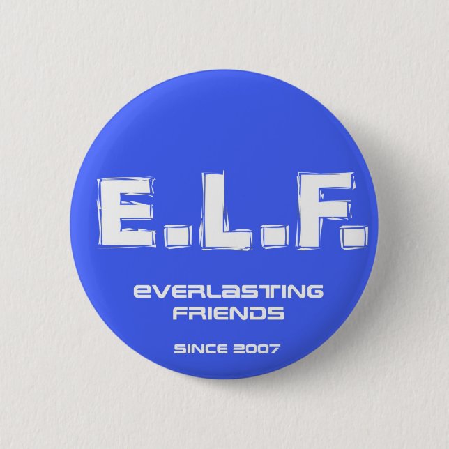 BADGE ROND 5 CM E.L.F. 2007 (Devant)