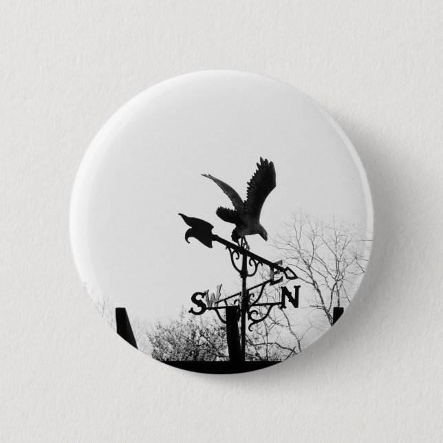 Badge Rond 5 Cm Eagle and Arrow (Devant)