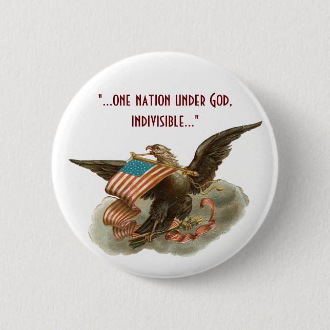 Badge Rond 5 Cm Eagle de la vieille gloire (Devant)