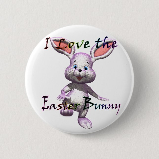 Badge Rond 5 Cm easter.bunny (Devant)