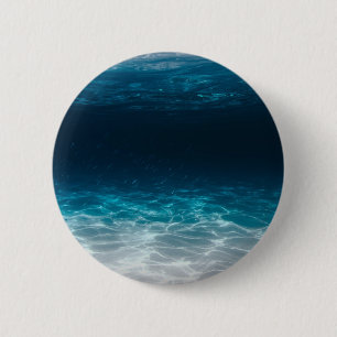 Badge Rond 5 Cm Eau de mer sous la mer