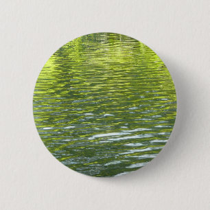 Badge Rond 5 Cm Eaux d'Oak Creek Nature jaune et verte Photo