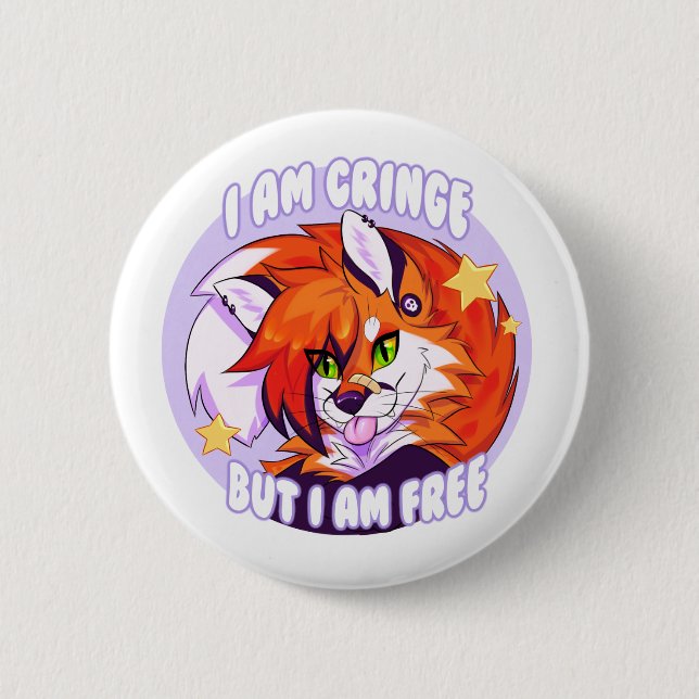 Badge Rond 5 Cm Écharpe (Devant)