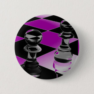 Badge Rond 5 Cm Échecs