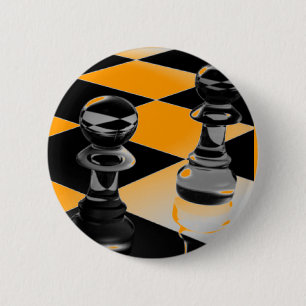Badge Rond 5 Cm Échecs