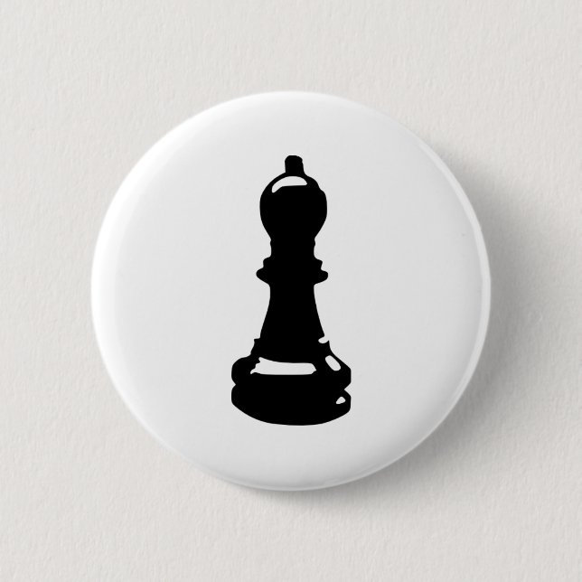 Badge Rond 5 Cm Échecs - gage (Devant)