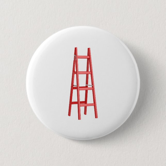 Badge Rond 5 Cm Echelle double face rouge (Devant)