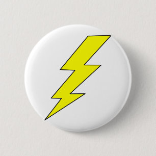 Badge Rond 5 Cm Éclair