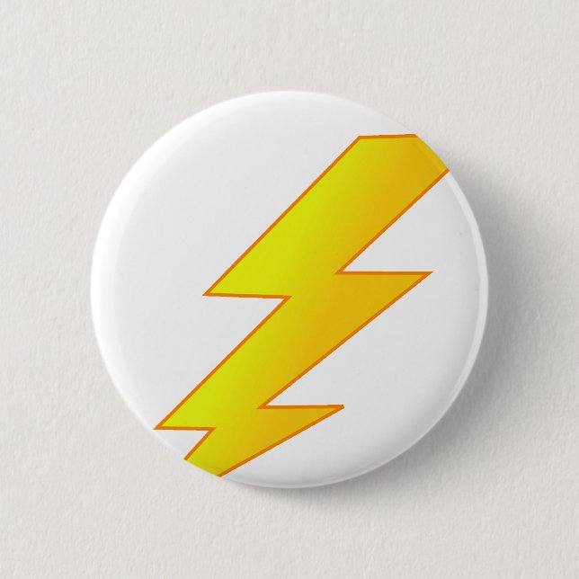 Badge Rond 5 Cm éclair (Devant)