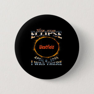 Badge Rond 5 Cm Éclipse solaire à Westfield Indiana