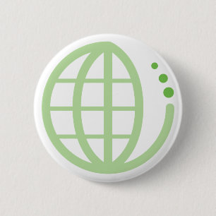 Badge Rond 5 Cm eco earth