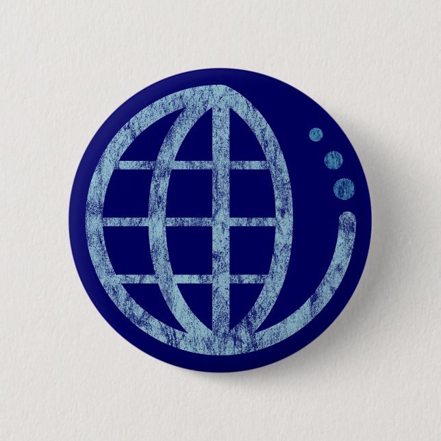 Badge Rond 5 Cm éco-terre : conserver l'eau (Devant)