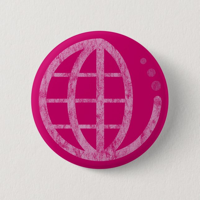 Badge Rond 5 Cm éco-terre : terre mère (Devant)