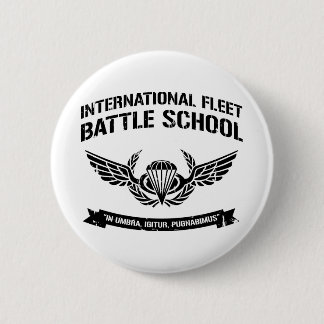 Badge Rond 5 Cm École internationale de combat de la flotte Ender