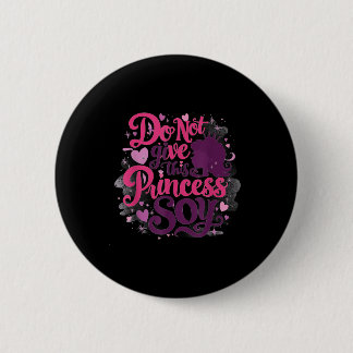 Badge Rond 5 Cm École Primaire Princess Et L'Allergie De Soy Sorti