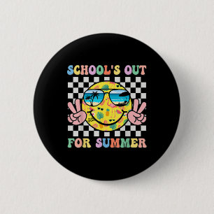 Badge Rond 5 Cm Écoles pour le sourire d'été Enseignant Enfants De