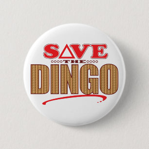 Badge Rond 5 Cm Économies de dingo