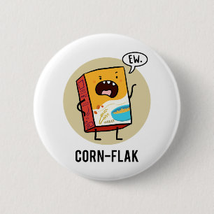 Badge Rond 5 Cm Écran de maïs Sassy Cereal Pun bouton