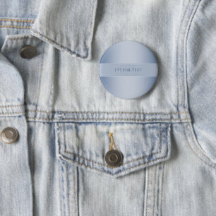 Badge Rond 5 Cm Écriture de monogramme élégante et modifiable Bl