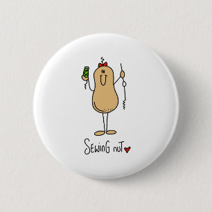 Badge Rond 5 Cm Écrou à coudre