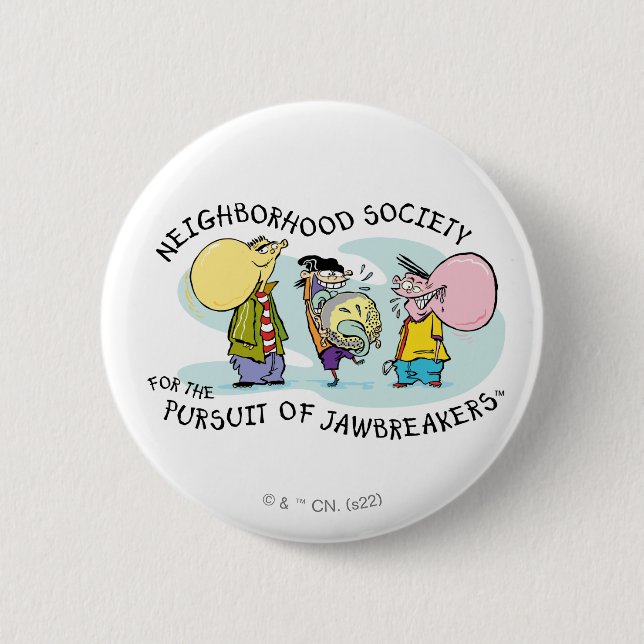 Badge Rond 5 Cm Ed, Edd, n Eddy - Jawbreakers (Devant)