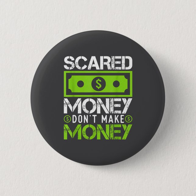 Badge Rond 5 Cm Ed Money Dont Make Money Dollar Cash Graphic Boss  (Devant)