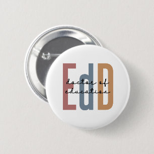 Badge Rond 5 Cm EdD Docteur En Éducation