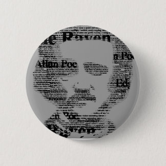 Badge Rond 5 Cm Edgar Allan Poe Bottom