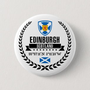 Badge Rond 5 Cm Edimbourg