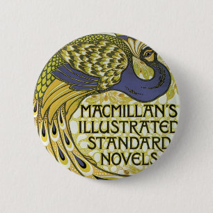 Badge Rond 5 Cm Édition Peacock de MacMillan
