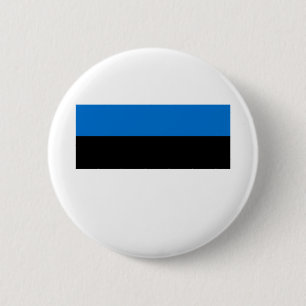 Badge Rond 5 Cm Eesti Vabariik - Drapeau Estonie