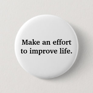 Badge Rond 5 Cm Effort