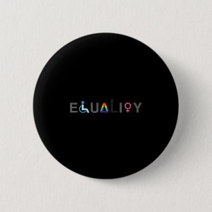 Badge Rond 5 Cm Égalité Lgbt Handicap Lgbtq En detresse _1